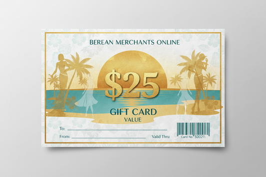 Berean Merchants Online Gift Card
